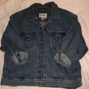 Oversized Eddie Bauer Denim Jacket